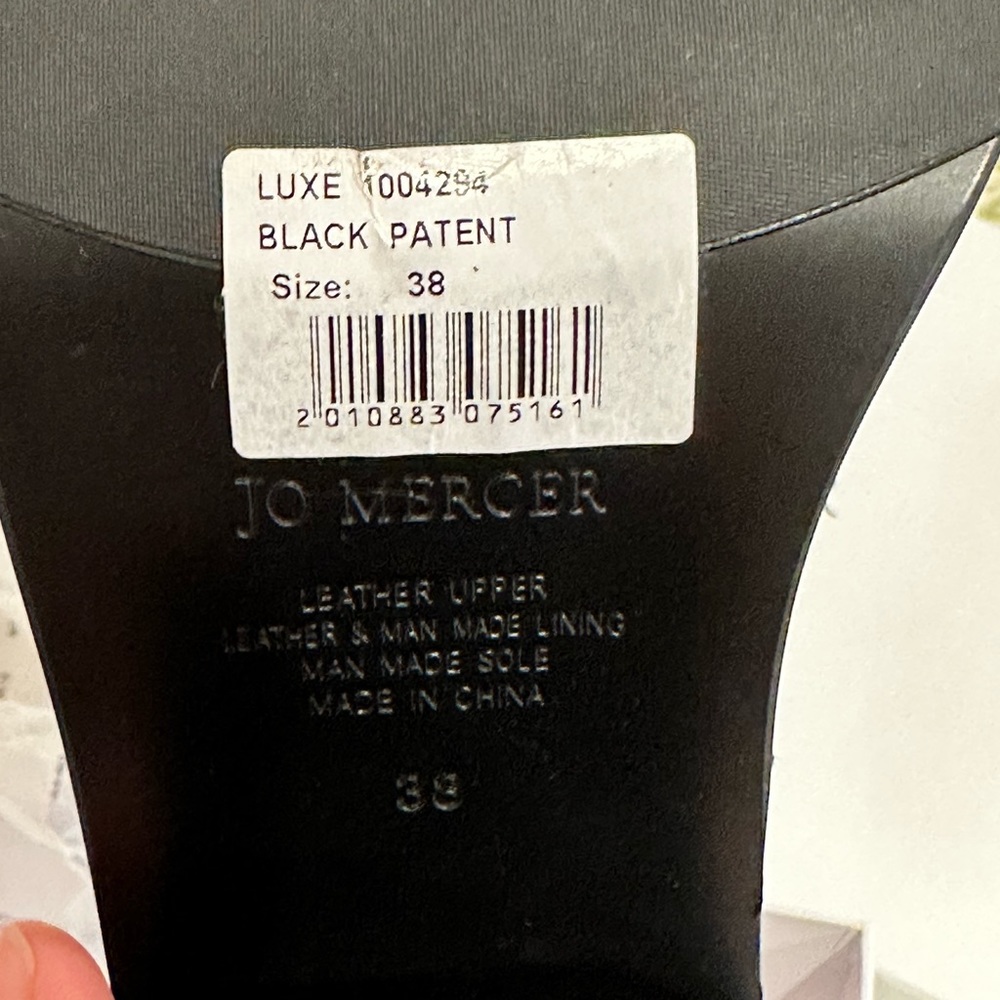 Jo Mercer Luxe High Ankle Boots - Size 38 - Picture 6 of 9